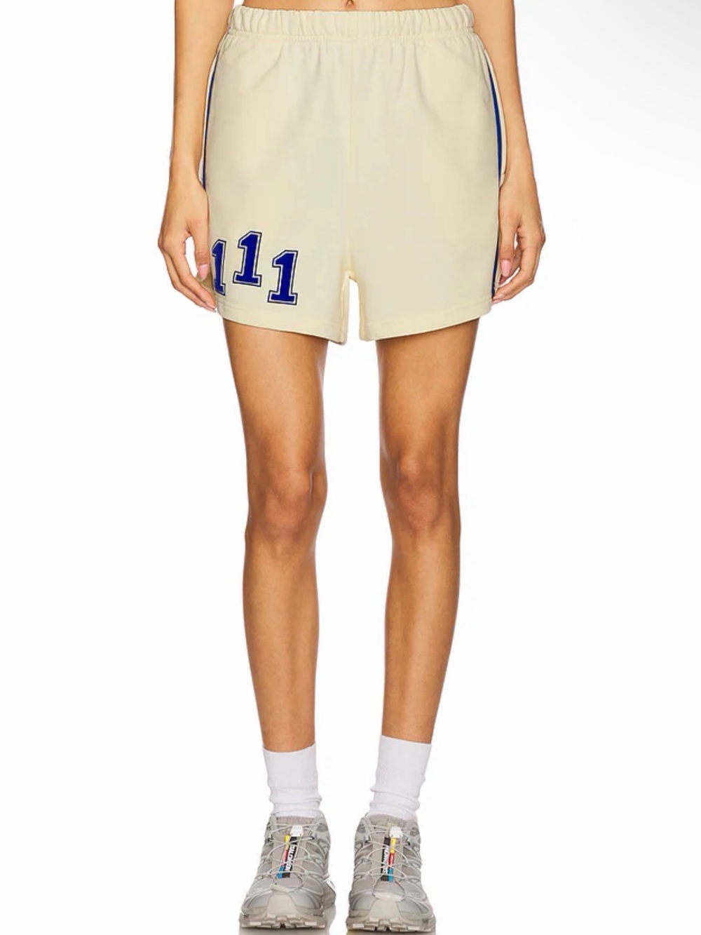 NWT The Mayfair Group Athletic Dept Sweatshorts in Yellow Size XS
